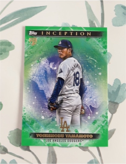 2024 Topps Inception #44 Yoshinobu Yamamoto — front
