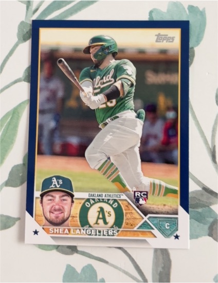 2023 Topps Series 1 #127 Shea Langeliers — front