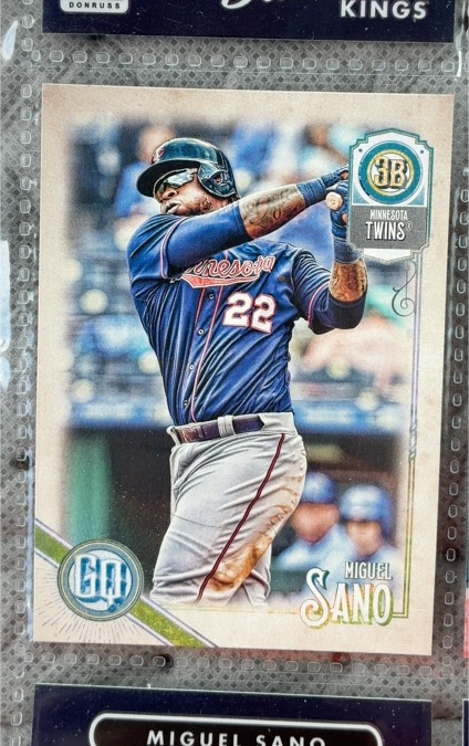 2018 Topps Gypsy Queen #231 Miguel Sano — front