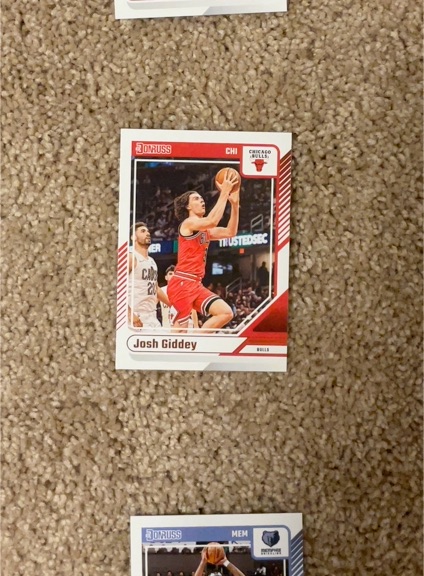 2023 Donruss #CHI Josh Giddey — front