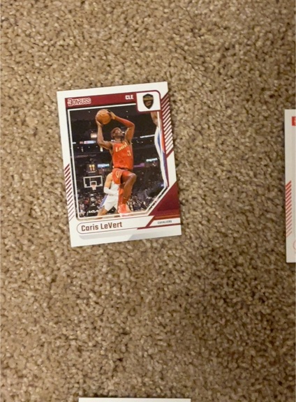 2021 Donruss #CLE Caris LeVert — front