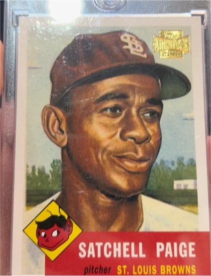 2001 Topps Archives #220 Satchell Paige — front