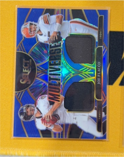2025 Panini Select Multiverse #MVJ-JFO Joe Flacco — front