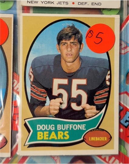 1970 Topps #163 Doug Buffone — front