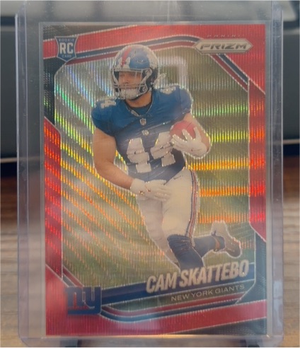 2025 Panini Prizm #363 Cam Skattebo — front