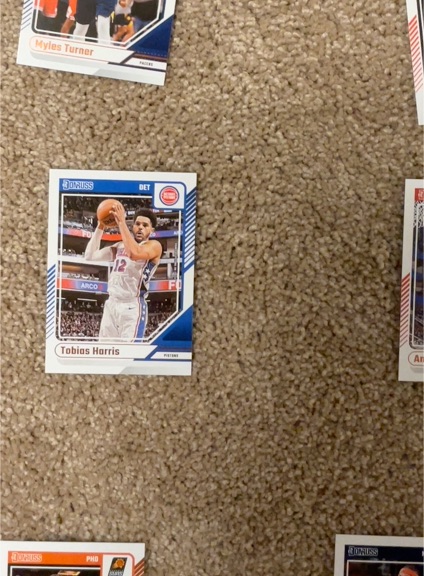 2024 Donruss #DET Tobias Harris — front