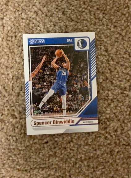 2024-25 Donruss #112 Spencer Dinwiddie — front