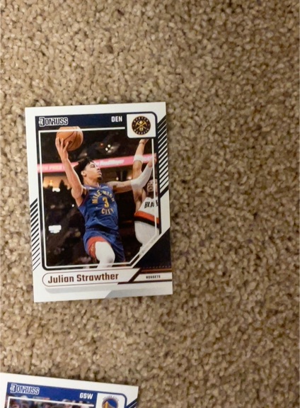 2024-25 Donruss #182 Julian Strawther — front