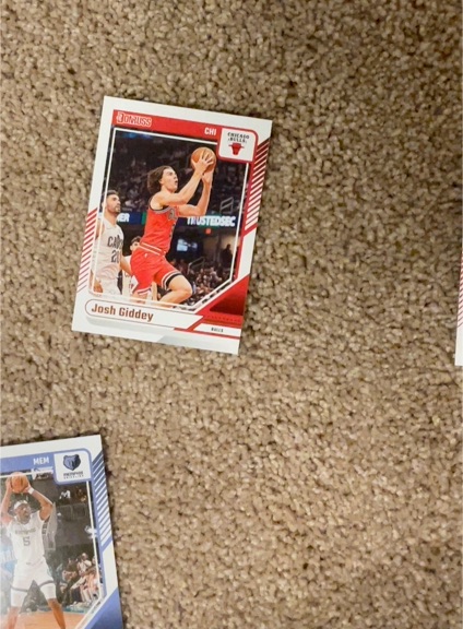 2021 Donruss #CHI Josh Giddey — front