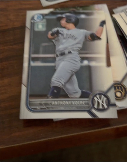2022 Bowman Chrome Prospects #BCP-182 Anthony Volpe — front