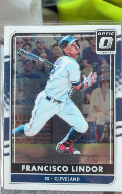 2016 Panini Donruss Optic #133 Francisco Lindor — front