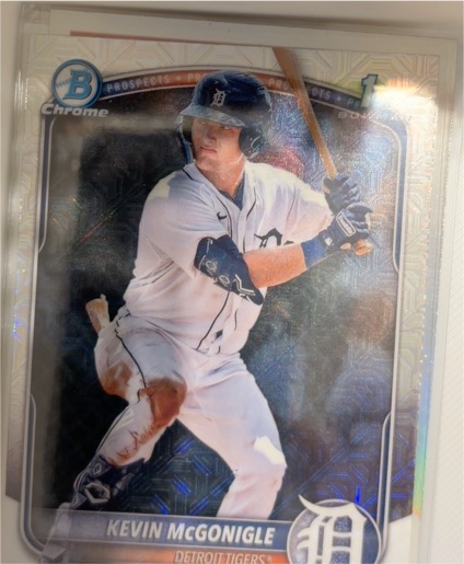 2025 Bowman Chrome #79 Kevin McGonigle — front