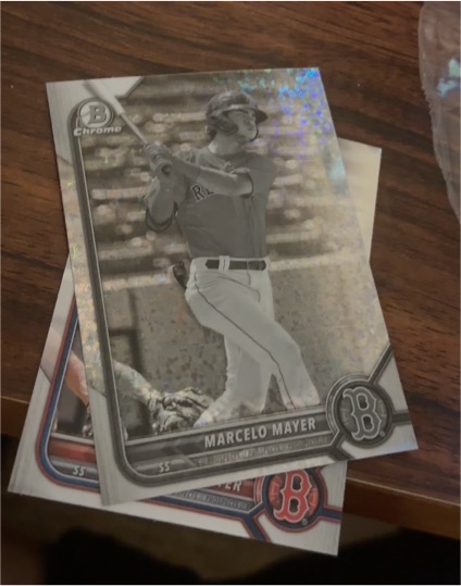 2022 Bowman Chrome #BCP-237 Marcelo Mayer — front