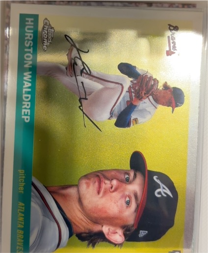 2025 Topps Chrome Platinum #366 Hurston Waldrep — front