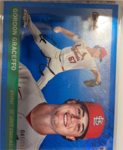 2025 Topps Chrome #256 Gordon Graceffo — front