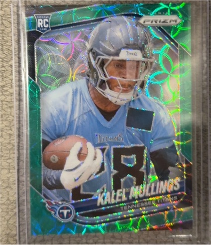 2025 Panini Prizm #385 Kalel Mullings — front