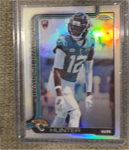 2025 Topps Chrome #332 Travis Hunter — front