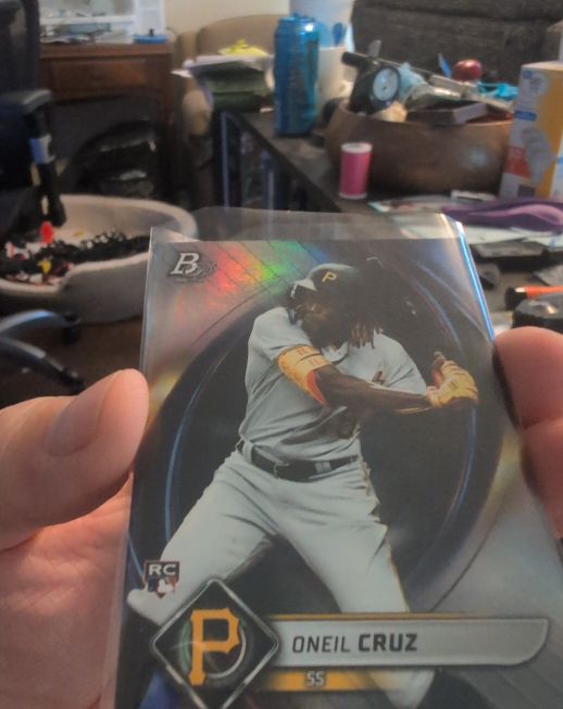 2022 Bowman Platinum #78 Oneil Cruz — front