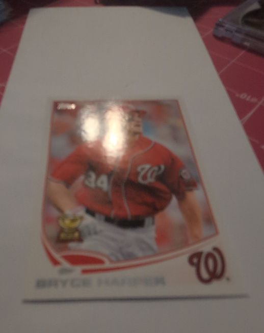 2013 Topps #1 Bryce Harper — front
