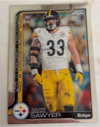 2025 Topps Chrome #357 Jack Sawyer — front
