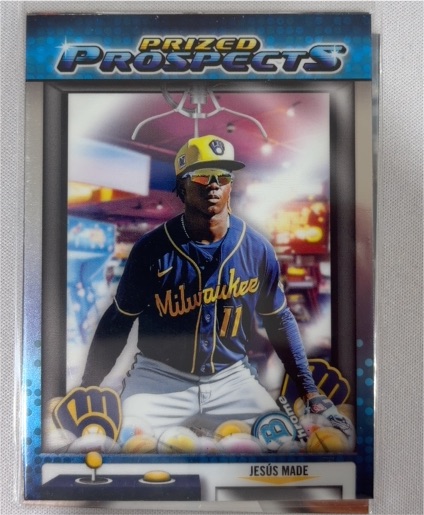 2025 Bowman Draft Chrome Prized Prospects #PP-16 Jesús Made — front