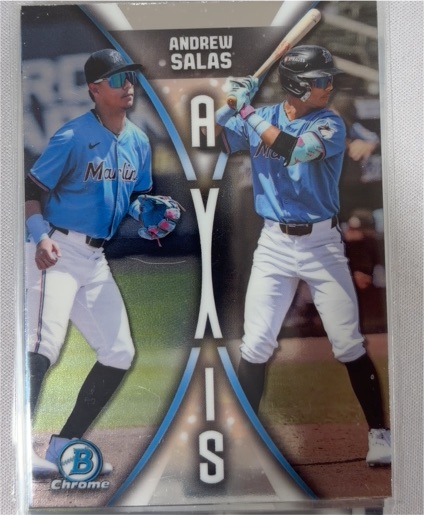 2025 Bowman Draft Chrome #A-16 Andrew Salas — front