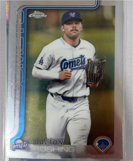 2025 Topps Pro Debut Chrome #PDC-104 Dalton Rushing — front
