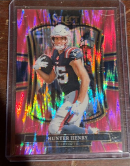 2025 Panini Select Premier Level #180 Hunter Henry — front