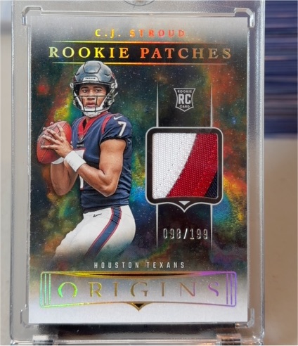 2023 Panini Origins Rookie Patches #RP-103 C.J. Stroud — front