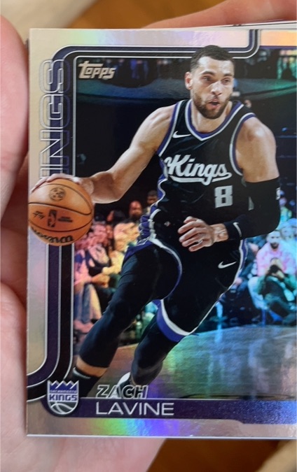 2025-26 Topps #163 Zach LaVine — front