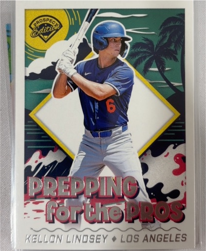 2024 Panini Prospect Edition #14 Kellon Lindsey Prepping For The Pros — front