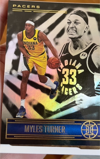 2020-21 Panini Illusions #22 Myles Turner Indiana Pacers — front