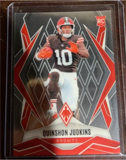 2025 Panini Phoenix #191 Quinshon Judkins — front