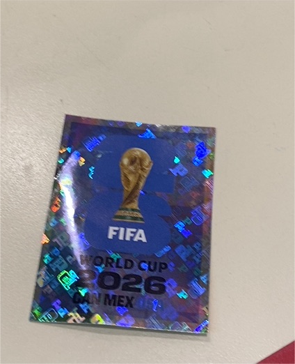 2026 Panini FIFA World Cup #FWC 8 Trophy Logo CAN MEX USA — front