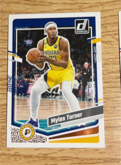 2021 Donruss #17 Myles Turner — front