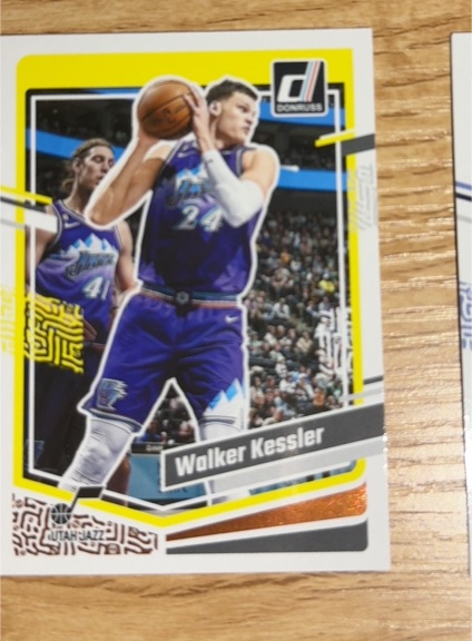 2022 Donruss #24 Walker Kessler — front