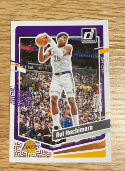 2022 Donruss #176 Rui Hachimura — front