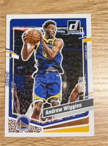 2021 Donruss #1 Andrew Wiggins — front