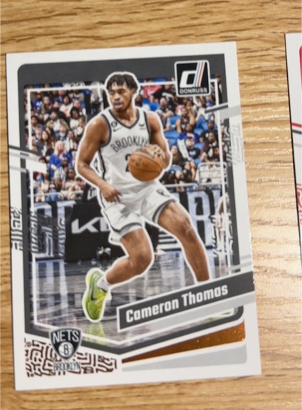 2021 Donruss #176 Cameron Thomas — front