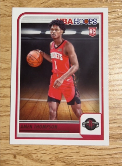 2022 Panini NBA Hoops #RC Amen Thompson — front