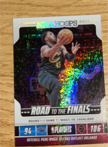 2022 Panini NBA Hoops #45 Darius Garland Road to the Finals — front