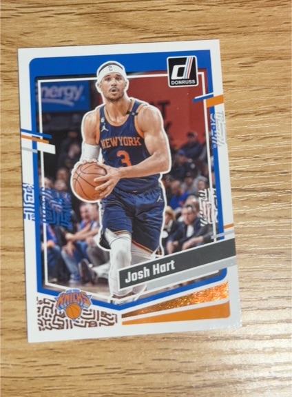 2021 Donruss #3 Josh Hart — front