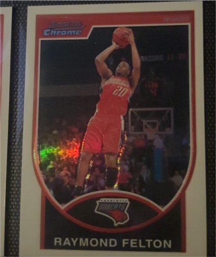 2005 Bowman Chrome Raymond Felton — front