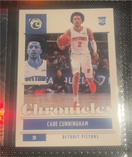 2021 Panini Chronicles #2 Cade Cunningham — front