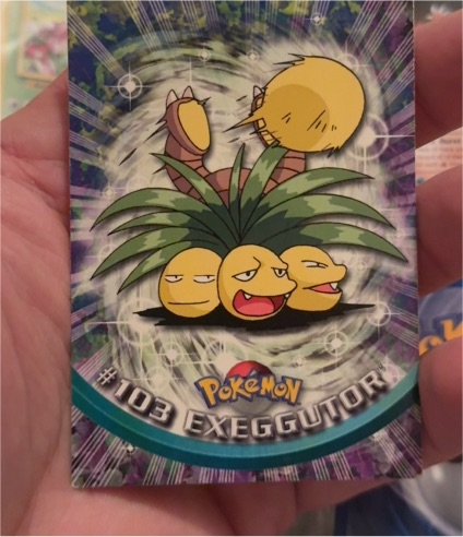 1999 Pokémon #103 Exeggutor — front