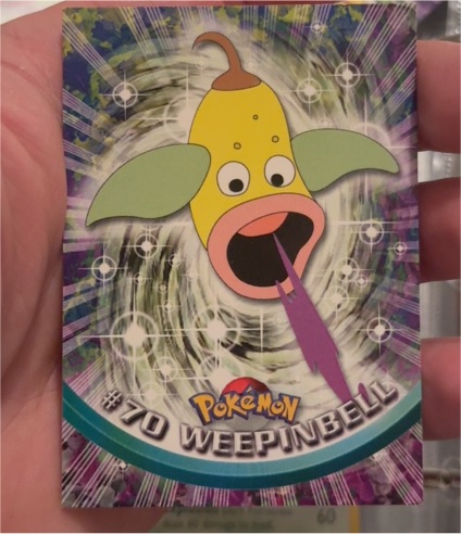 Pokémon #70 Weepinbell — front