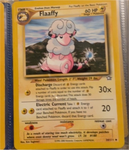 2000 Pokémon #36 Flaaffy — front