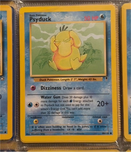 2003 Pokémon #38 Psyduck — front