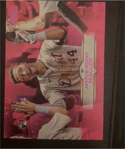 2020 Topps #44 Justin Holliday — front