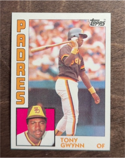 1984 Topps #482 Tony Gwynn — front